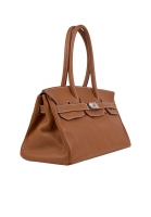 Hermès Birkin 42 JPG Shoulder Gold Clemence Bag