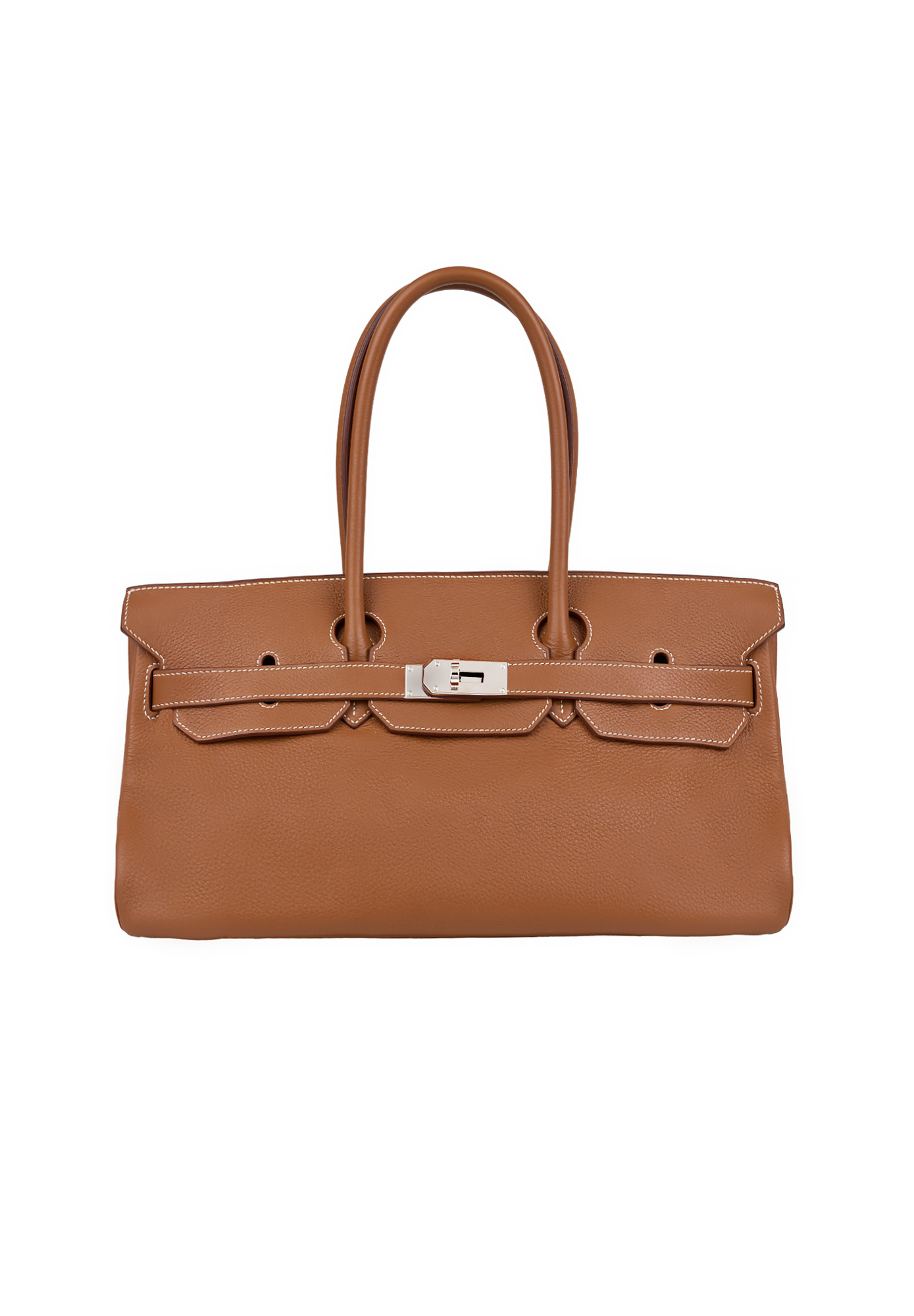 Hermès Birkin 42 JPG Shoulder Gold Clemence Bag