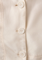 Prada White Silk Jacket With Open Back