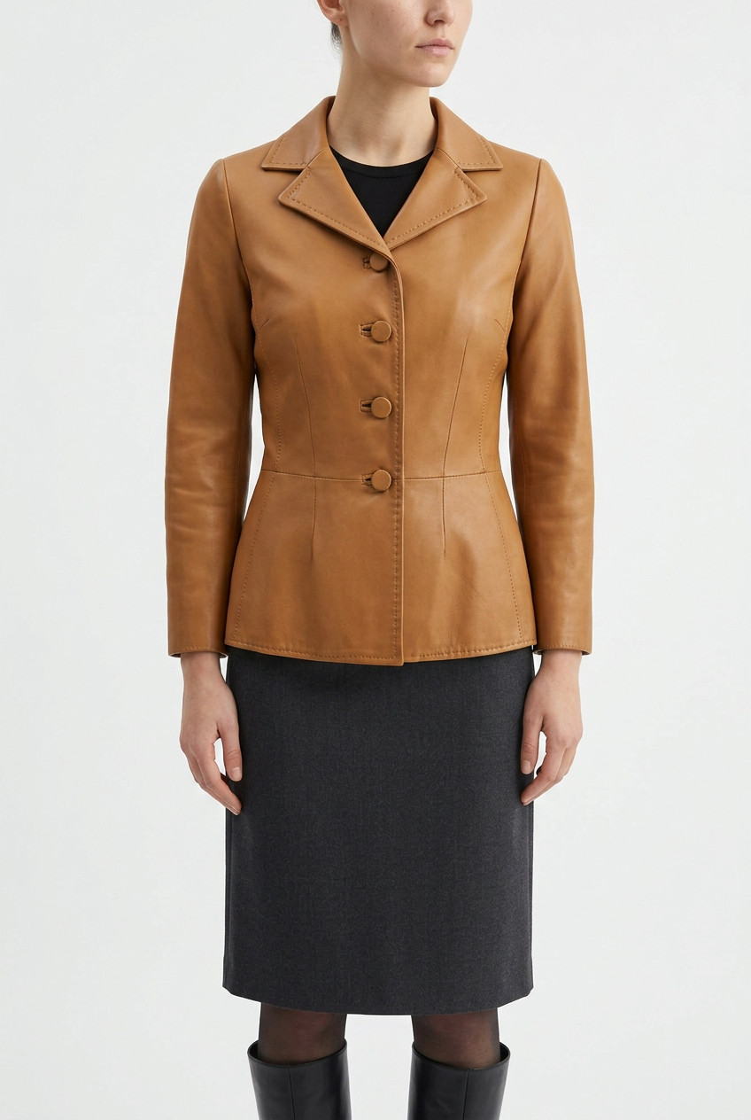 Dolce & Gabbana Leather Jacket