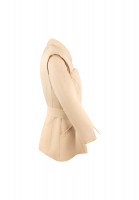 Thierry Mugler Beige Jacket With Belt
