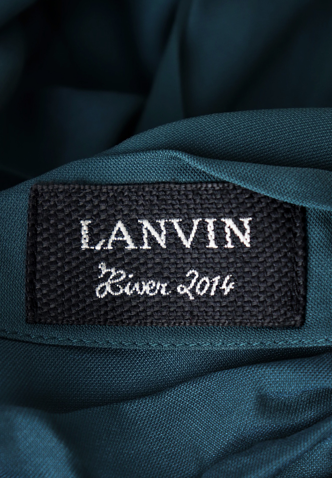Lanvin Evening Dress with Drapery