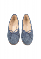 Chanel Denim Ballet Flats