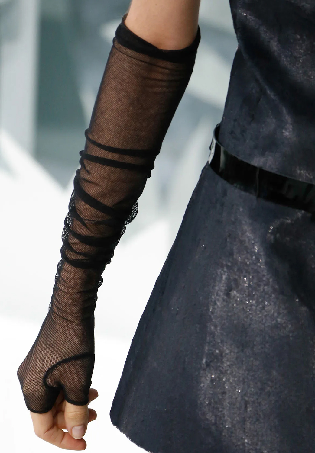 Chanel Sheer Gloves
