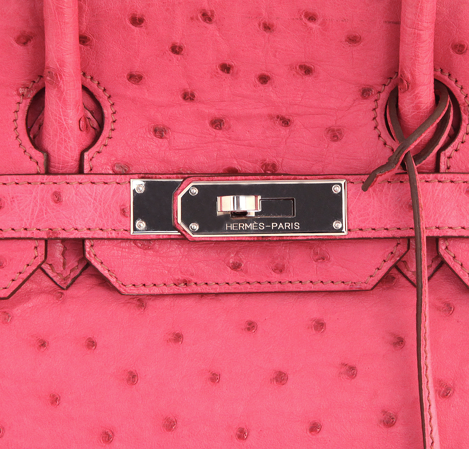 Hermès Birkin 30 Fuchsia Pink Ostrich Bag