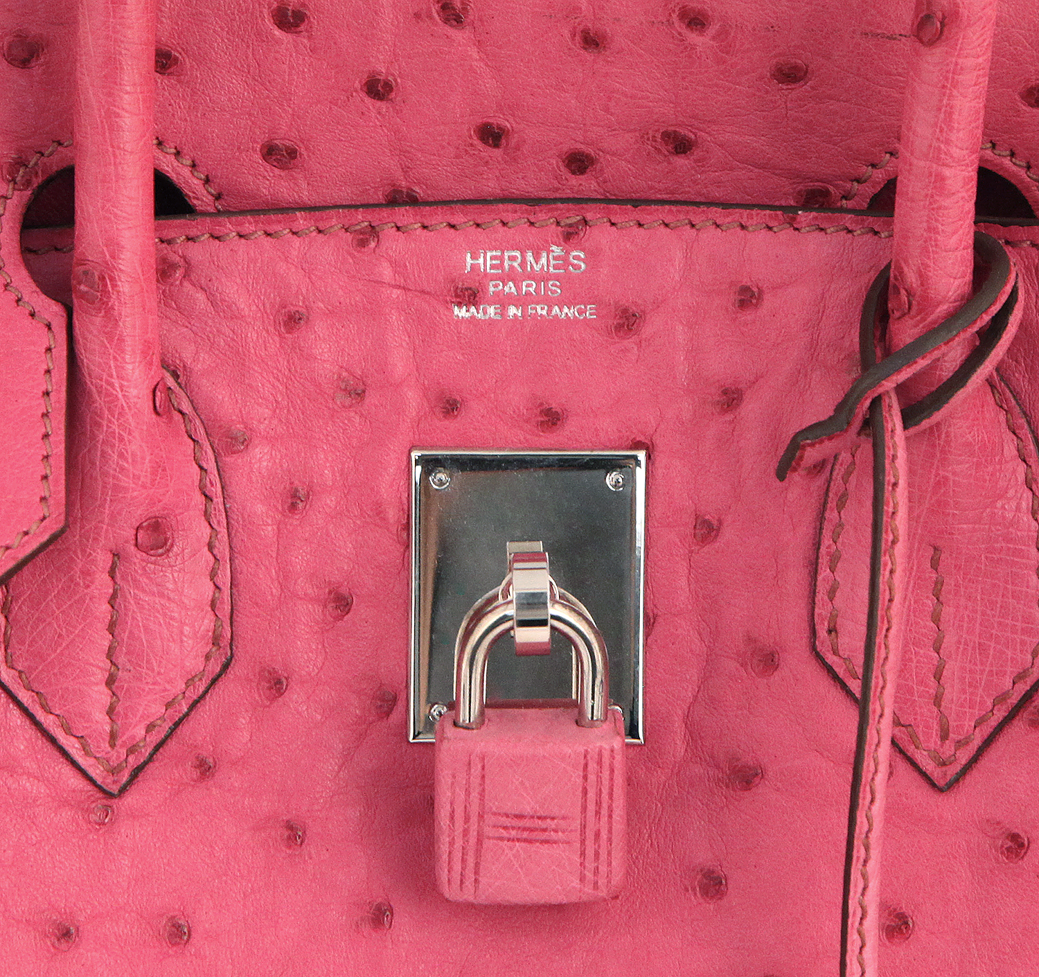 Hermès Birkin 30 Fuchsia Pink Ostrich Bag