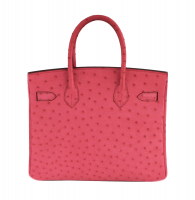 Hermès Birkin 30 Fuchsia Pink Ostrich Bag