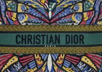 Christian Dior Book Tote Multicolor Butterfly Embroidery Bag