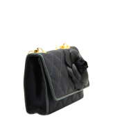 Chanel Camellia Silk Handbag 