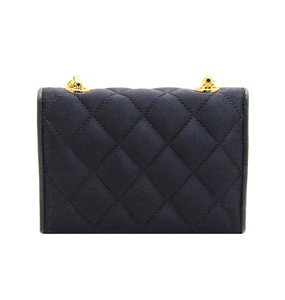 Chanel Camellia Silk Handbag 