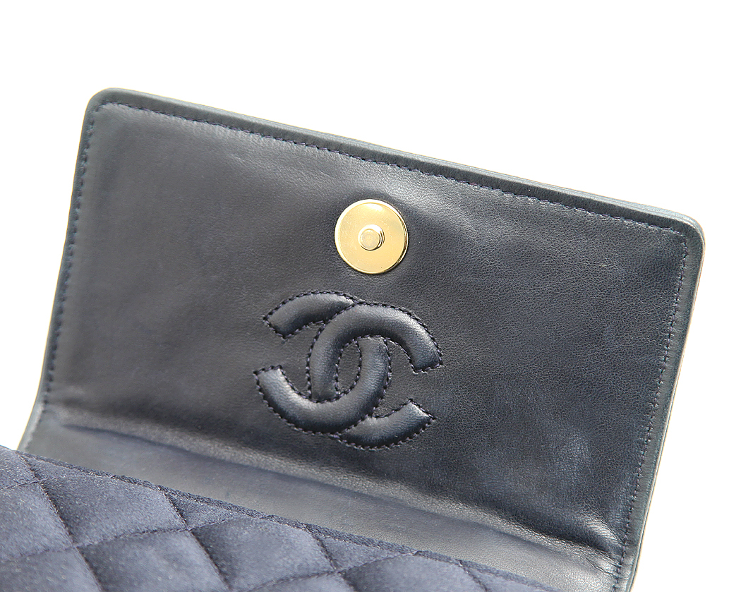Chanel Camellia Silk Handbag 