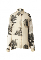 Hermès Chiffon Blouse