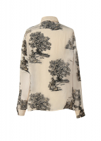 Hermès Chiffon Blouse