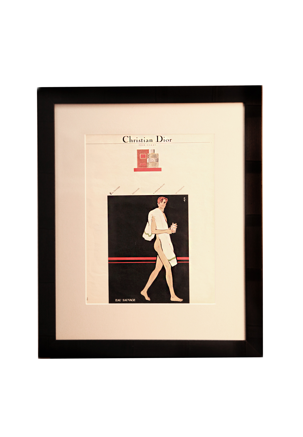 Dior Eau Savage Framed Ad