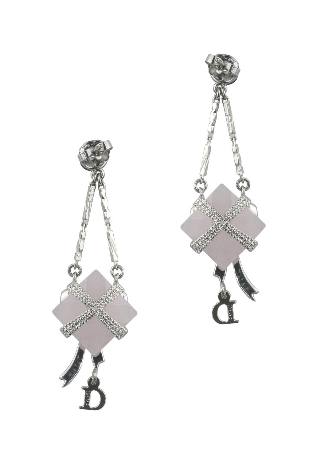 Christian Dior Bow Earrings