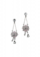 Christian Dior Bow Earrings