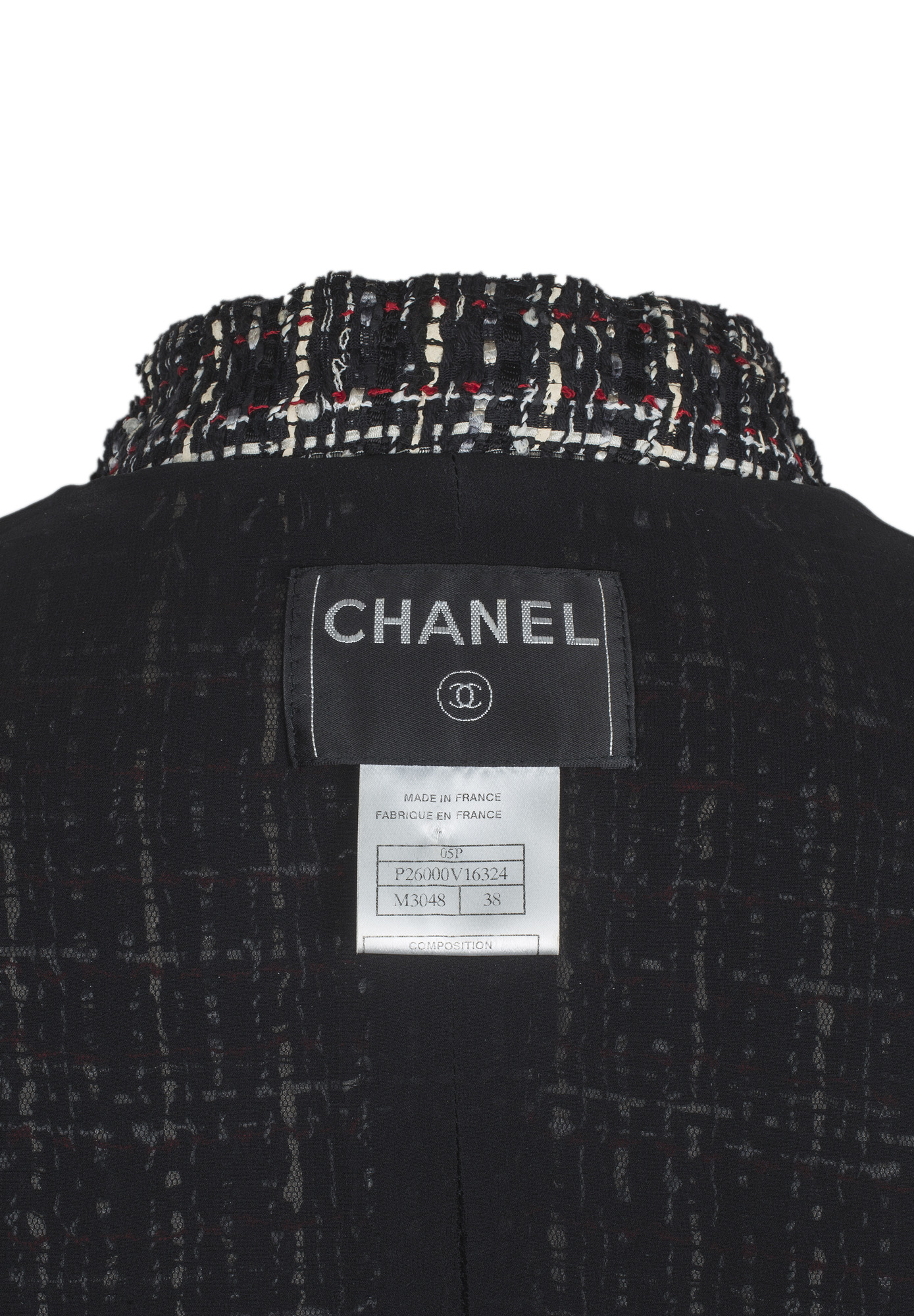 Chanel Raw-Edge Tweed Jacket
