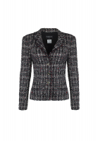 Chanel Raw-Edge Tweed Jacket