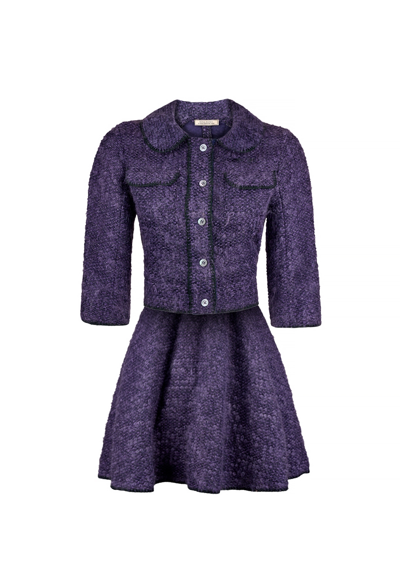 Nina Ricci Purple Suit