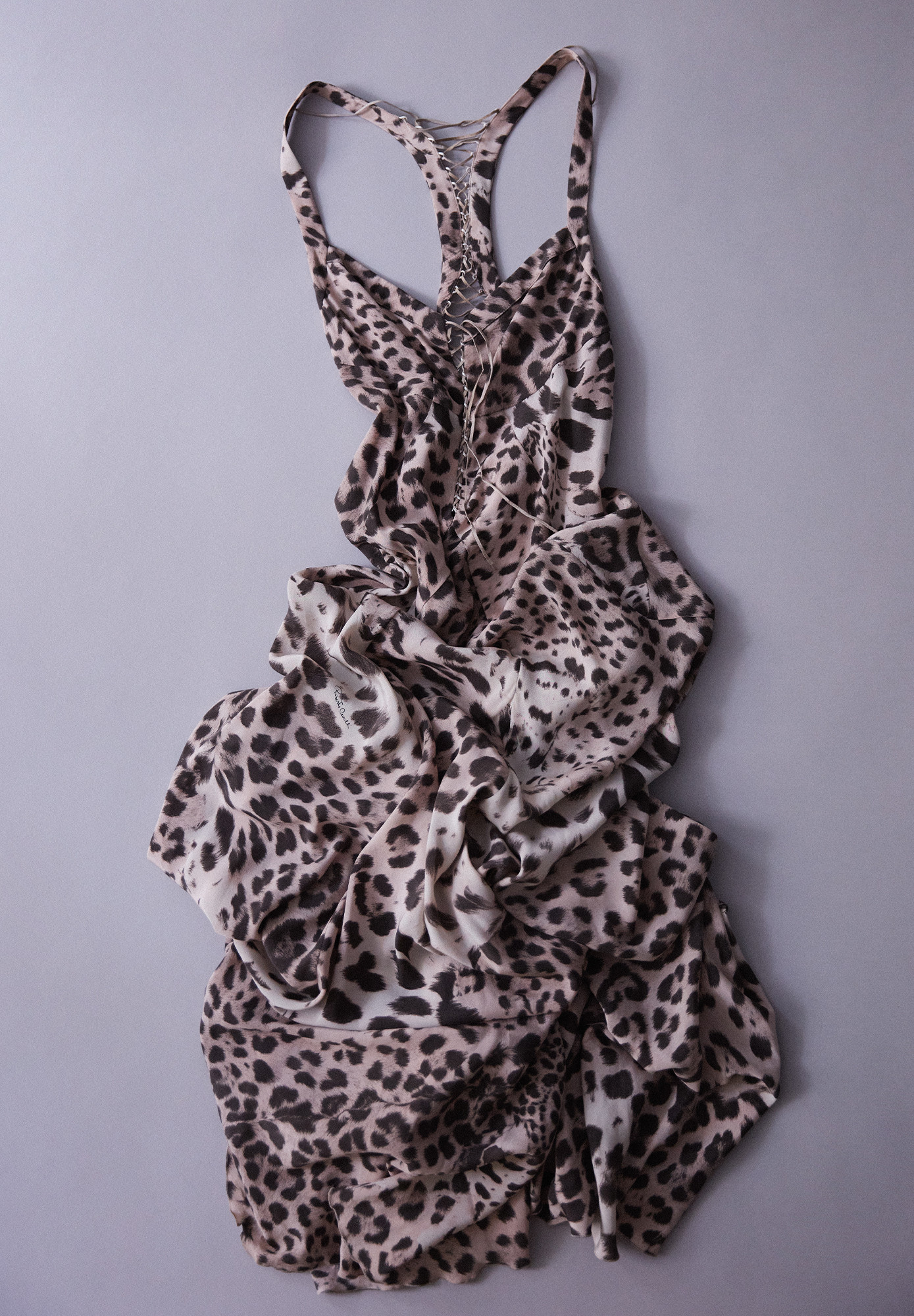 Roberto Cavalli Leopard Print Dress