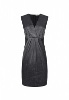 Céline Black Leather Dress