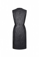 Céline Black Leather Dress