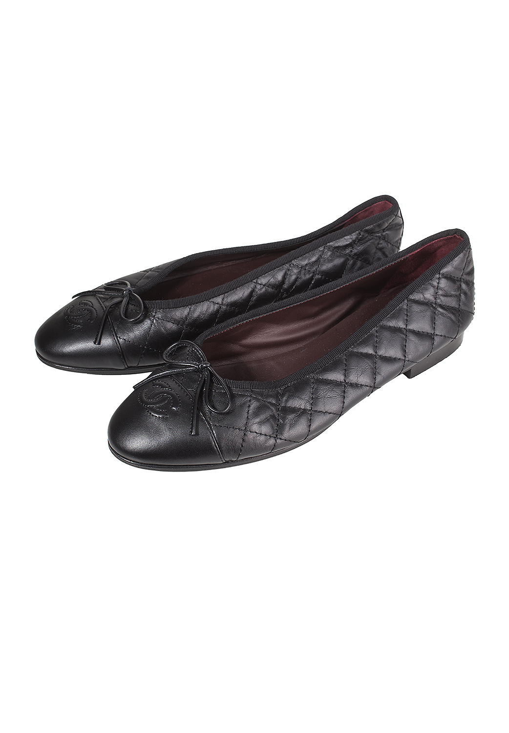 Chanel Black Ballet Flats