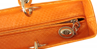 Lady Dior Orange Bag
