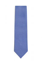 Hermès Light Blue Silk Tie