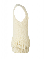 Céline Knitted Fringe Top