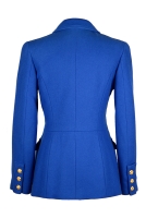 Blue Chanel jacket with patch pockets