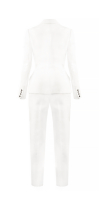 Christian Dior White Suit