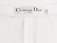 Christian Dior White Suit