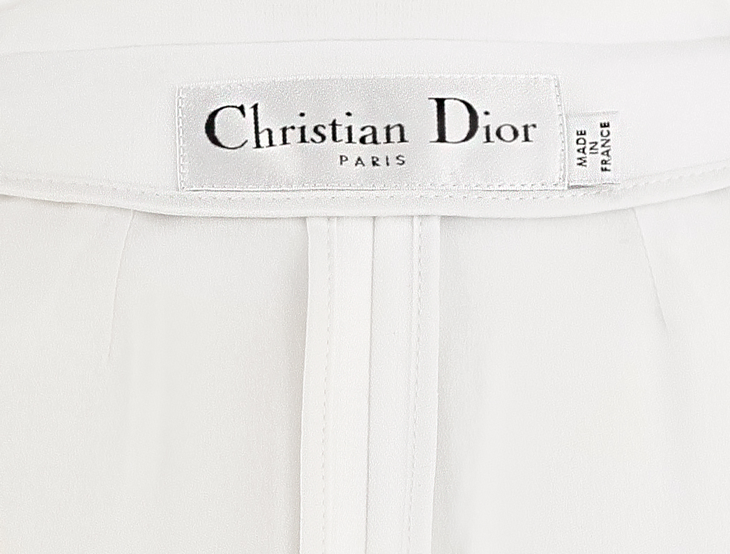 Christian Dior White Suit