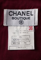 Chanel Plaid Tweed Skirt