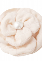 Chanel Soft Pink Camellia Brooch
