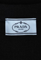 Prada Knitted Vest With A Geometric Pattern