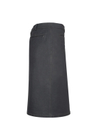 Chanel Gray Denim Skirt