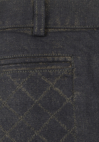 Chanel Gray Denim Skirt