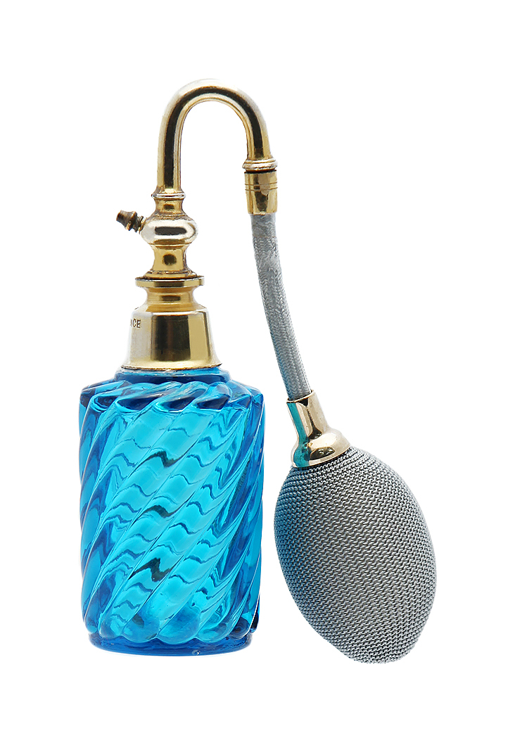 Blue Perfume Bottle