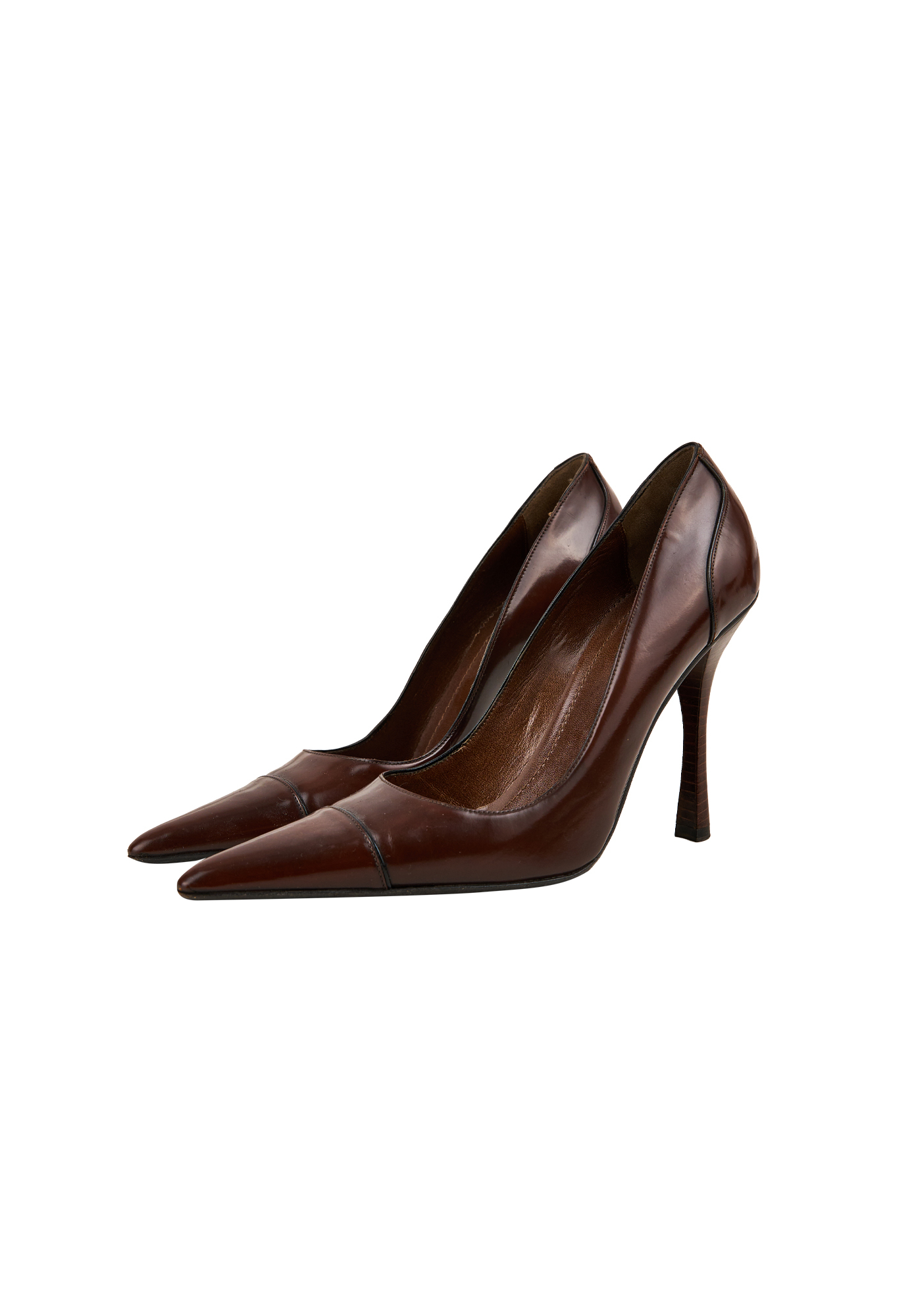 Gucci Brown Heel Shoes