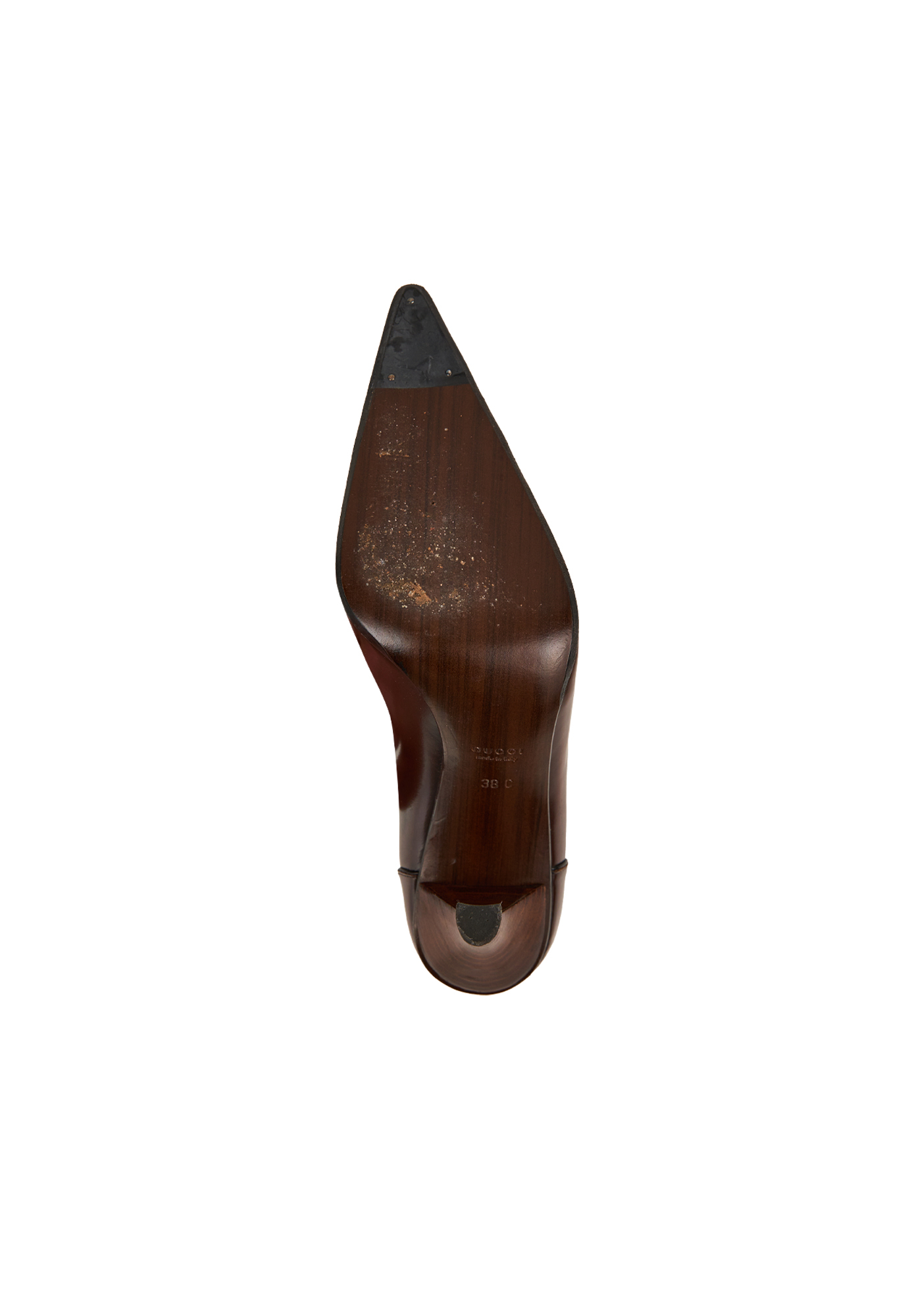 Gucci Brown Heel Shoes