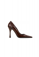 Gucci Brown Heel Shoes