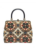 French Ecru Beaded Handbag