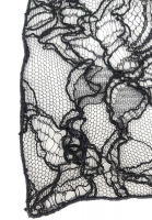 Chanel Black Lace Cloak