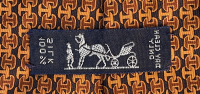Hermès Monogram Silk Tie