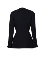 Chanel Navy Blue Classic Jacket