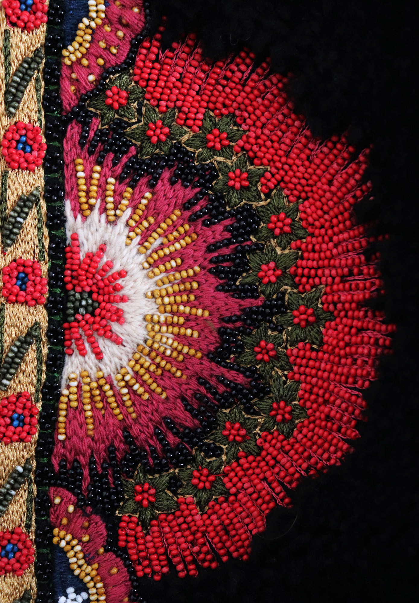 Valentino Embroidered Sheepskin Coat