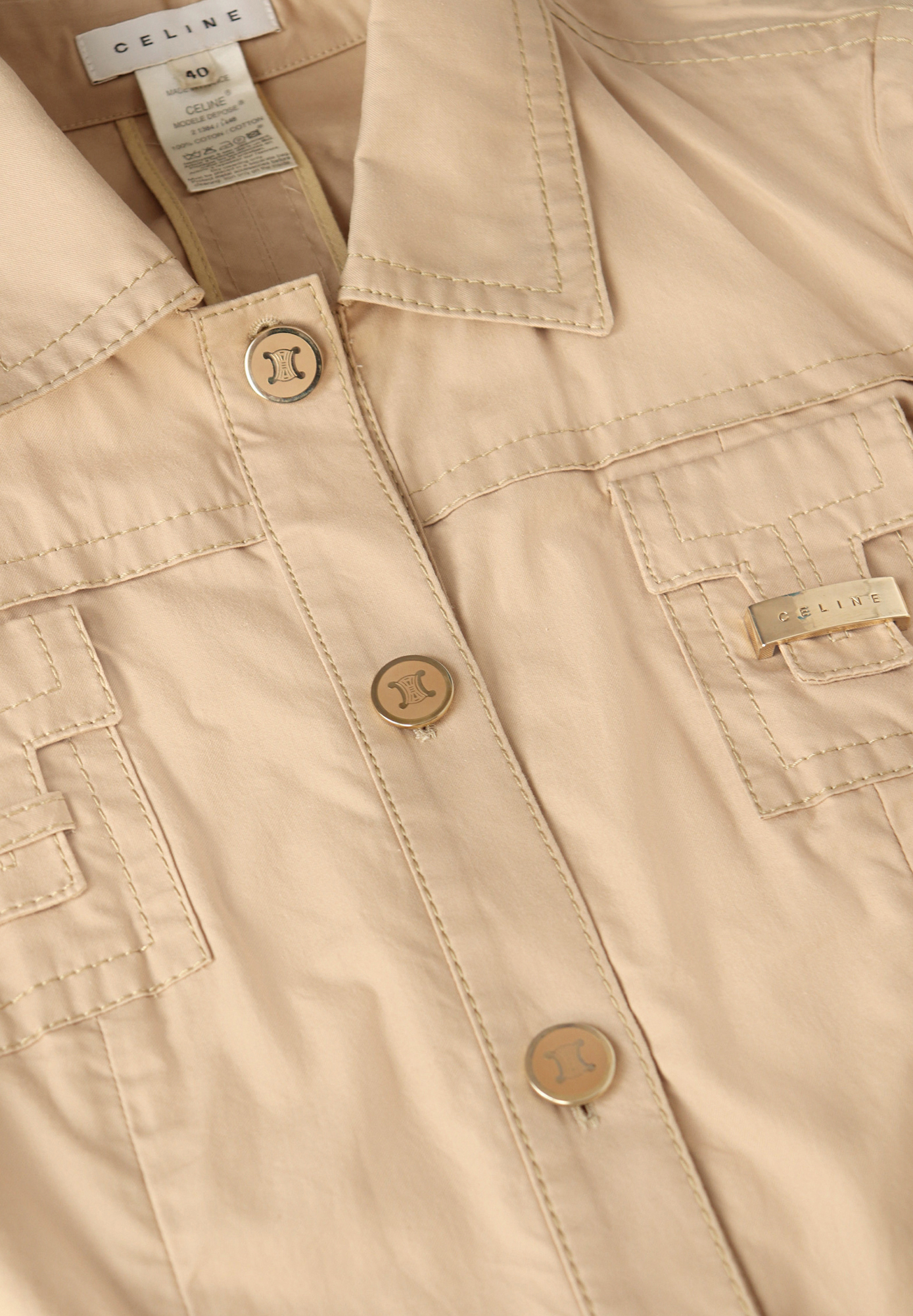 Celine Beige Jumpsuit