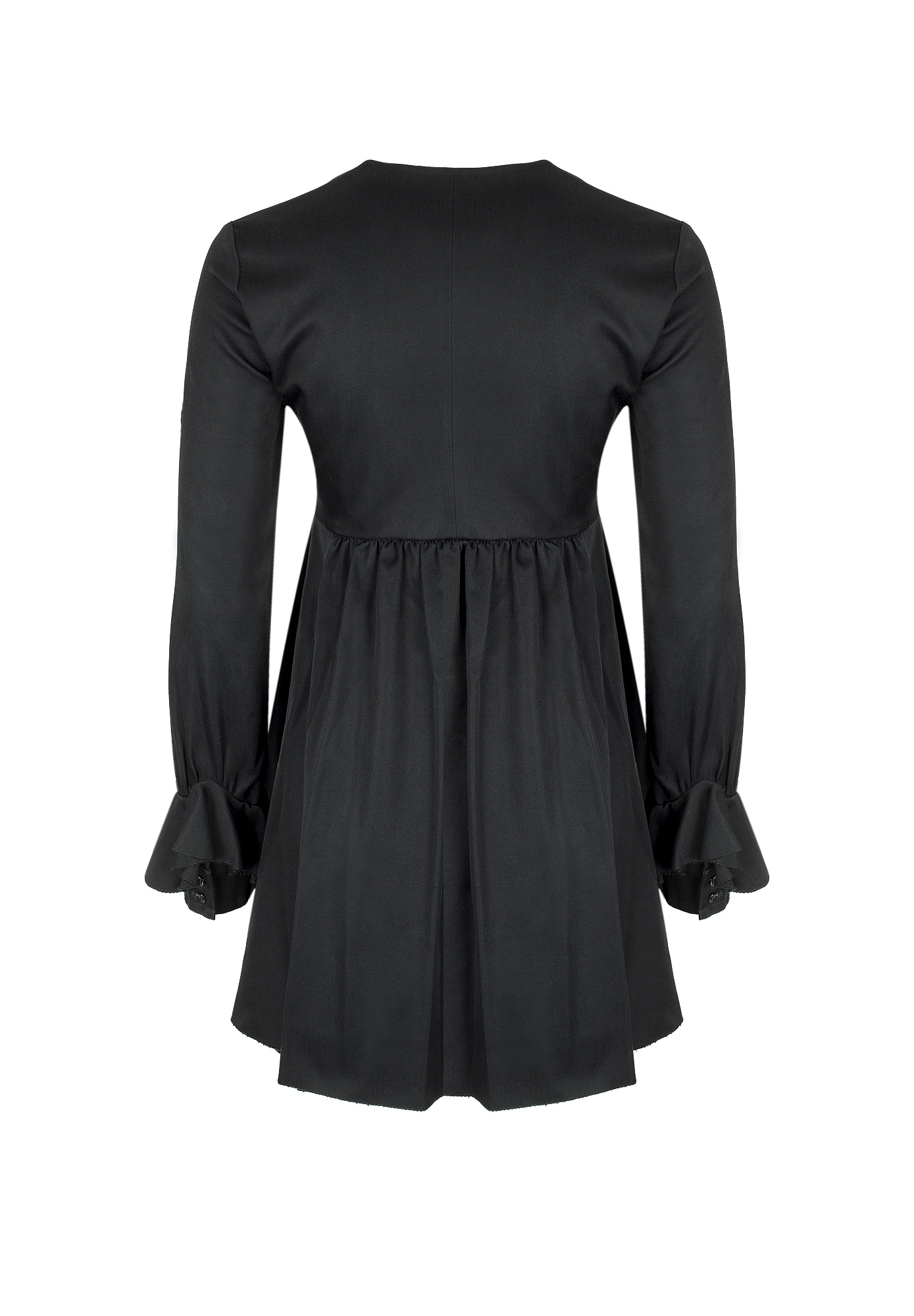 Yves Saint Laurent Black Dress With Bows